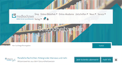 Desktop Screenshot of medhochzwei-verlag.de